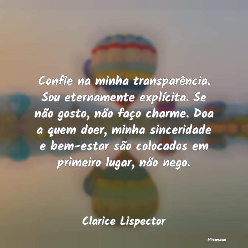 Frases de Clarice Lispector