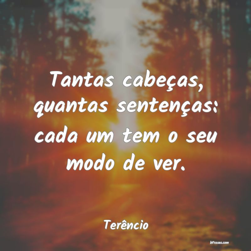 Frases de Terêncio