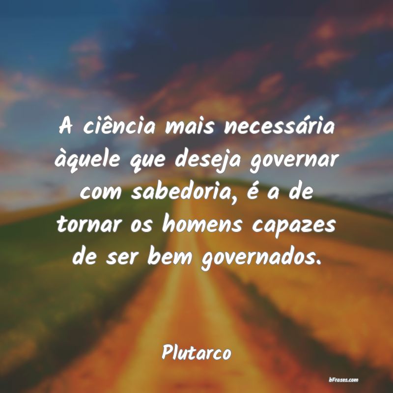 Frases de Plutarco