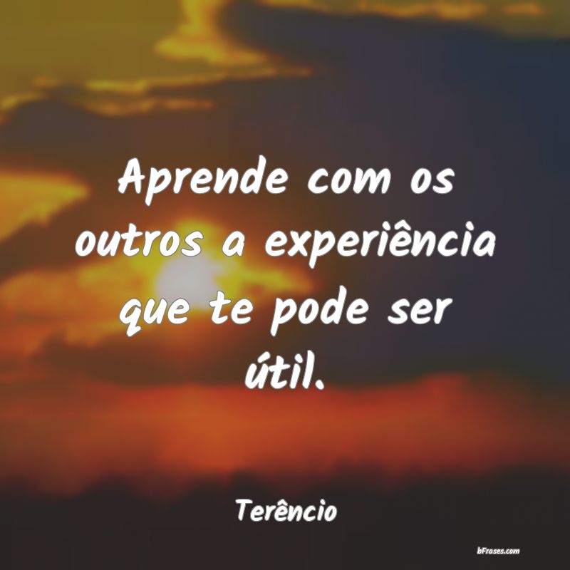 Frases de Terêncio