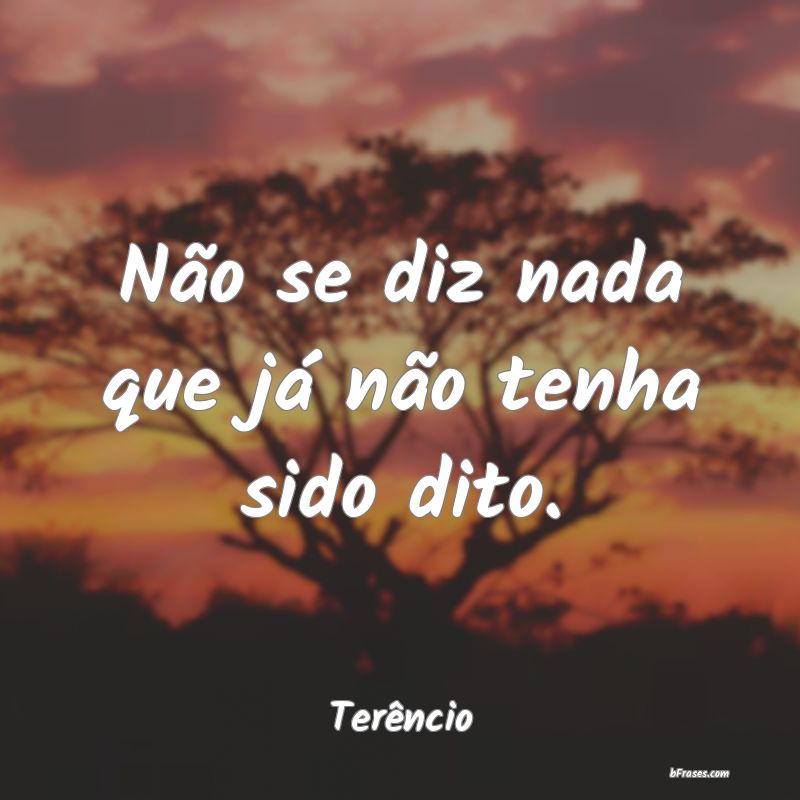 Frases de Terêncio