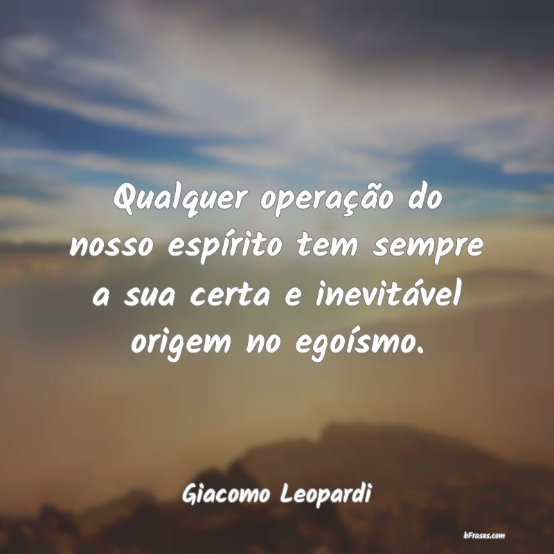 Frases de Giacomo Leopardi