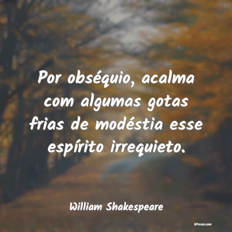 Frases de William Shakespeare