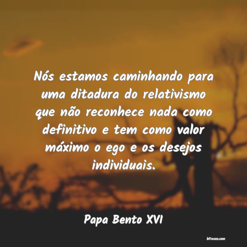 Frases de Papa Bento XVI