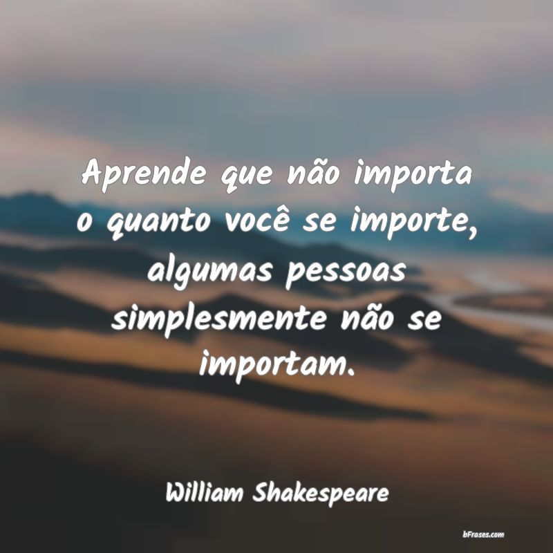 Frases de William Shakespeare